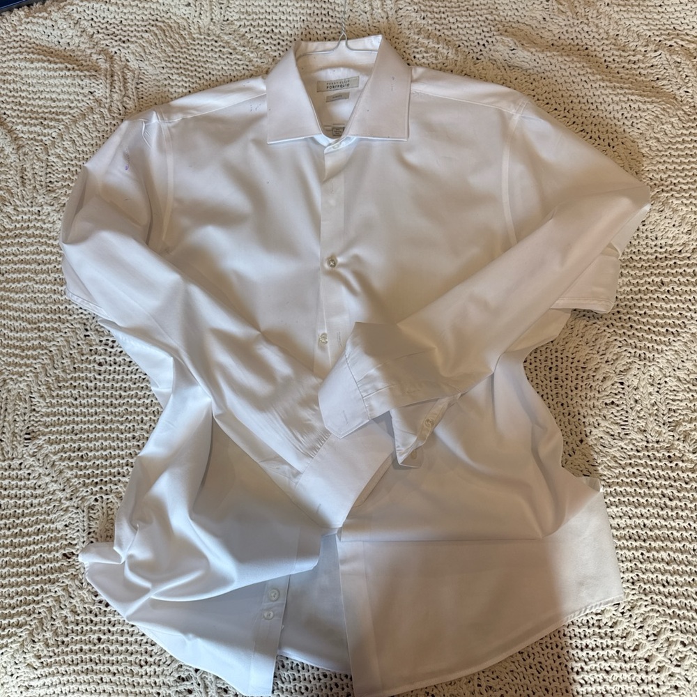 Men's White Dress Shirt